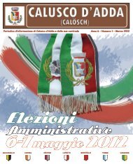 Numero 1 - Marzo 2012 - Comune di Calusco d'Adda