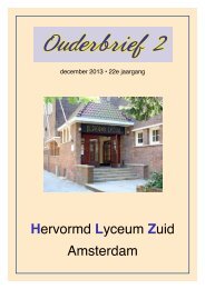 Lezen - Hervormd Lyceum Zuid