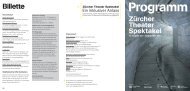 Programm - Zürcher Theater Spektakel
