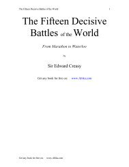 The Fifteen Decisive Battles of the World