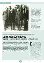 Der Naturschutzbund und die Geschichte der Naturschutzbewegung ...