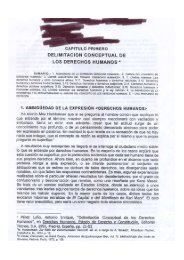 Delimitación conceptual de los derechos humanos - Cátedra ...