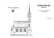 Erlöserkirche - Ev.-Luth. Kirchengemeinde Henstedt-Ulzburg
