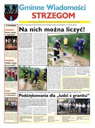 Na nich można liczyć! - Strzegom