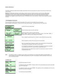 DIGITAL PROTOCOLS The PSTN or GSM phone diallers ... - Lobeco