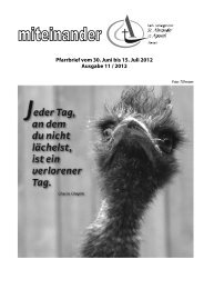 Pfarrbrief Nr. 2012-11 - Kath-Rastatt