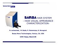 SAMBAHAIR SYSTEM - HAIR VISUAL APPEARANCE ...