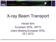 X-ray Beam Transport.pdf - European XFEL