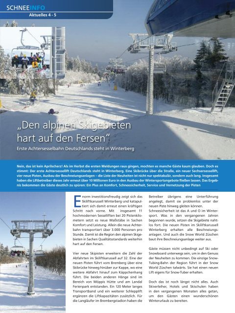 schneeinfo - Newsroom Winterberg