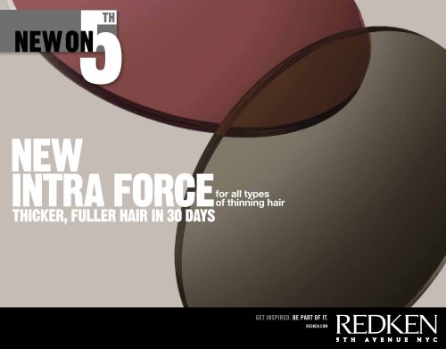 THICKER, FULLER HAIR IN 30 DAYS - Redken Professional