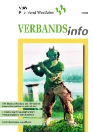 Verbandsinfo 07-/2003 - VdW Rheinland Westfalen