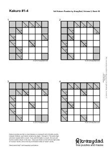 Printable Puzzles by KrazyDad