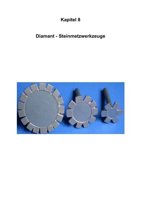 Diamant-Ornamentfräser - GB-Diamantwerkzeuge Breidenstein