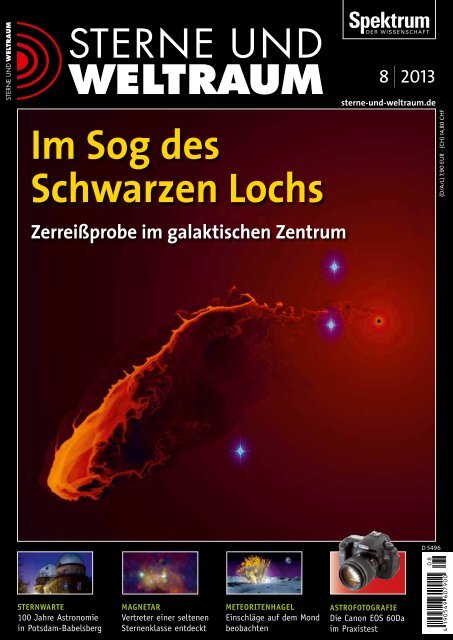 August 2013 Magazin und Sterne Weltraum -