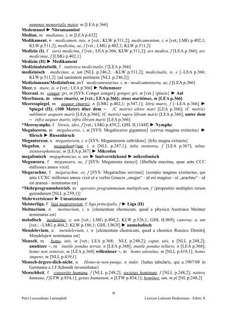 Index verborum Theodisco-Latinarum - Lexicon Latinum Hodiernum