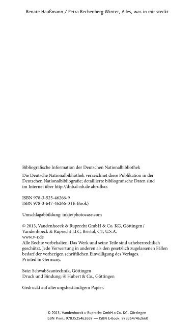 und Leseprobe (PDF) - Vandenhoeck & Ruprecht