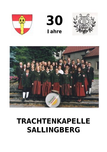 TRACHTENKAPELLE SALLINGBERG - MUSIKVEREIN ...