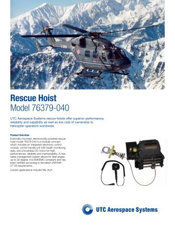 Rescue_Hoist_Model_76379-040 - UTC Aerospace Systems
