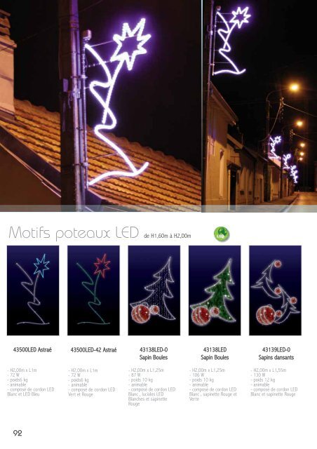 p72-128 Gamme Motifs - Festilight illumination décor lumineux led ...