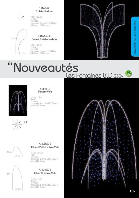 p72-128 Gamme Motifs - Festilight illumination décor lumineux led ...