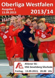 Handball pur - Ahlener SG