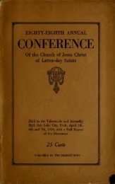 Conference reports of The Church of Jesus Christ of Latter-day Saints