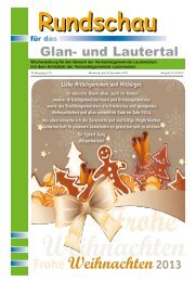 Amtsblatt KW 51 - Verbandsgemeinde Lauterecken