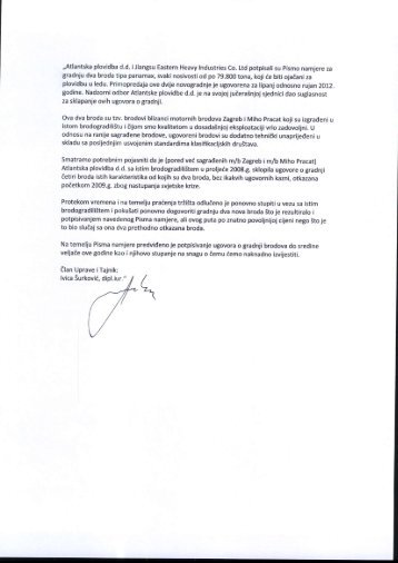 ,,Atlantska plovidba d.d. iJiangsu Eastern Heavy Industries co. Ltd ...
