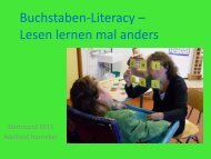 Literacy: Buchstaben-Lese-Schreib-Angebote Lesen lernen mal ...