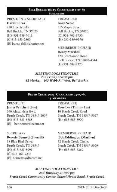 2013 Directory - District 12-O Lions Club