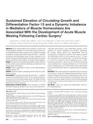 Sustained Elevation of Circulating Growth and Differentiation Factor ...