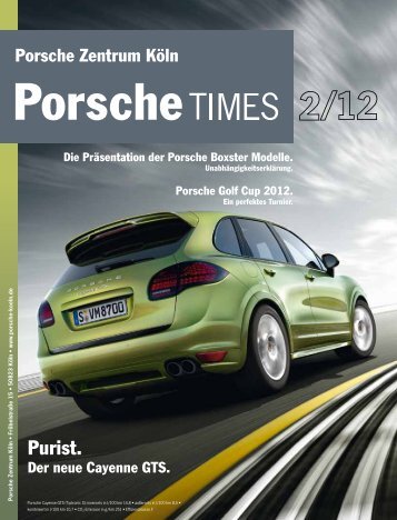 Ausgabe 2/12 - Porsche