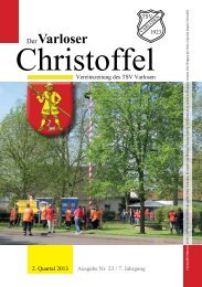 Vereinszeitung Nr. 23, 2. Quartal 2013 - und Crosslauf in Varlosen