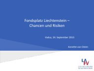 Präsentation Anette von Osten - Liechtenstein-Journal
