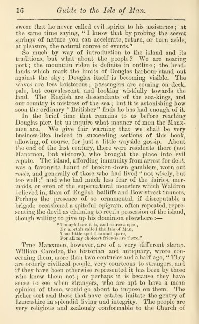 Ward & Lock's descriptive and pictorial guide to the Isle of Man ...