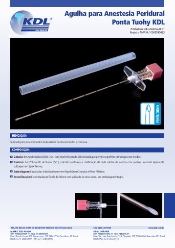 KDL - Laminas (Produtos Agulhados) 2009