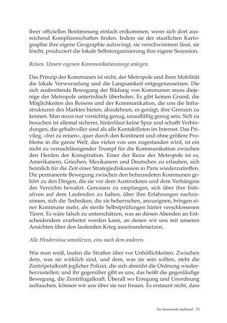 Der kommende Aufstand - Jens Frank