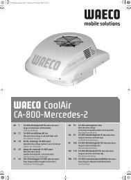 WAECO COMP-ADAPT - Anschlussadapter von R134a bis R1234yf