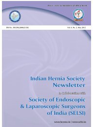 News Letter May 2012 - Indian Hernia Society