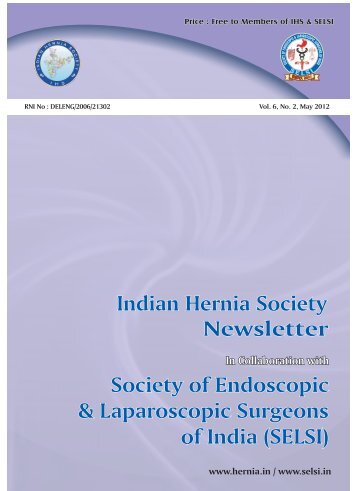 News Letter May 2012 - Indian Hernia Society