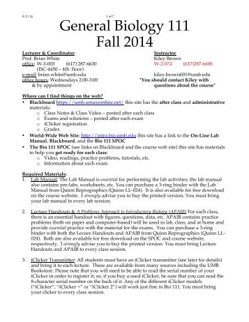Download PDF - Bio 111 and 112 Home Page - University of ...