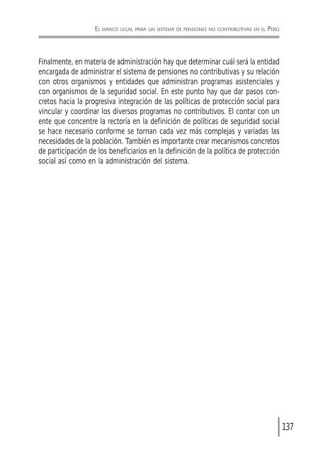 Pensiones no contributivas para reducir la pobreza en el PerÃº