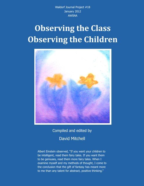 Observing the Class Observing the Children - Research Institute for ...