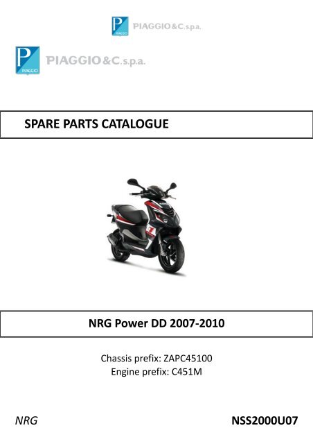 SPARE PARTS CATALOGUE