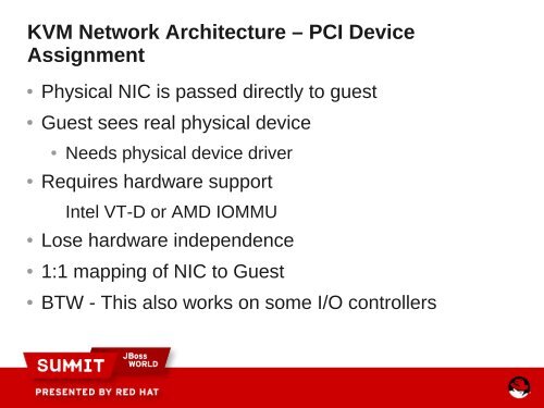 Achieving Top Network Performance - Red Hat Summit