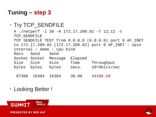 Achieving Top Network Performance - Red Hat Summit