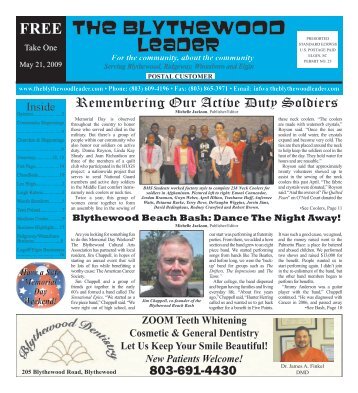 the blythewood leader