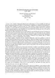 Description du petit microscope achromatique de M. Amici Â«Annales ...