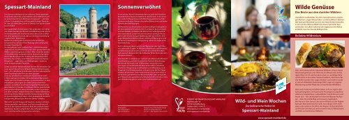 Wild- und Wein Wochen - Spessart Mainland