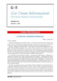 Cor Unum Informazioni n. 439 - Dehoniani.it